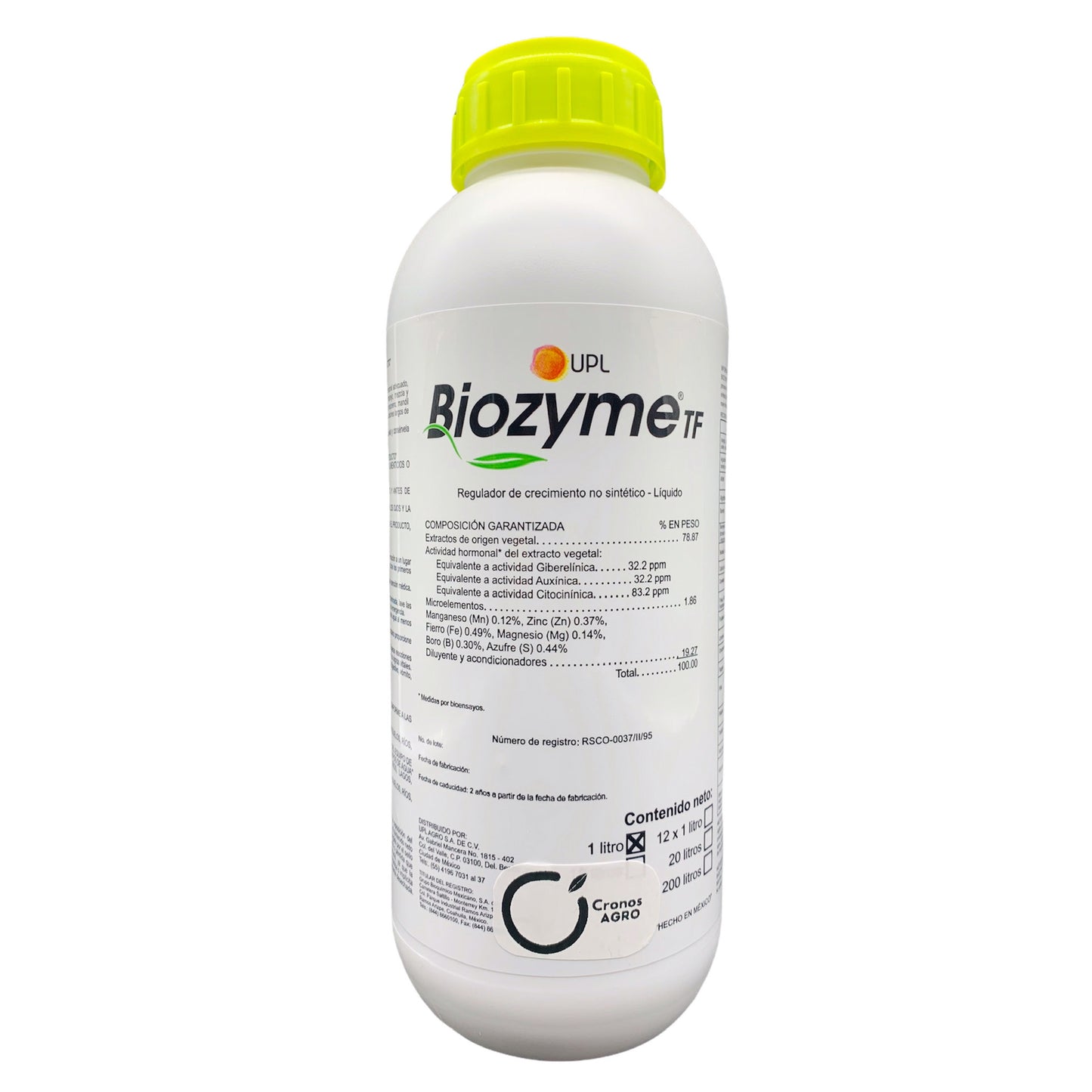 Biozyme TF Regulador de Crecimiento Vegetal 1 litro